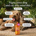 Salmon Oil for Dogs and Cats – Joint Support, Skin & Coat